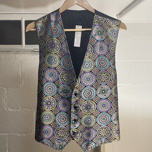 Gianni Versace Istante Circles Vest 48 Very Rare